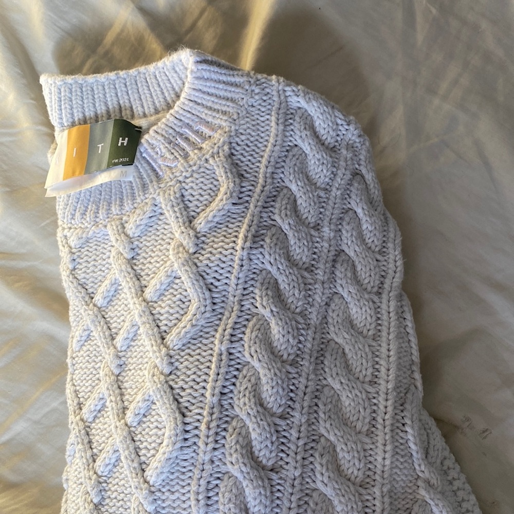 Kith fisherman cable knit sweater